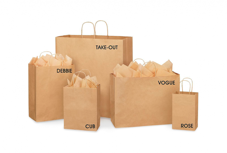 shopping paper bags