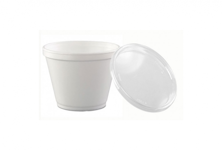 Foam Cup with Lid